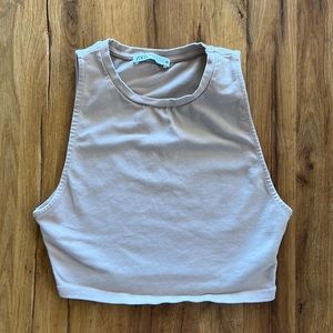 Zara crop tank top- small